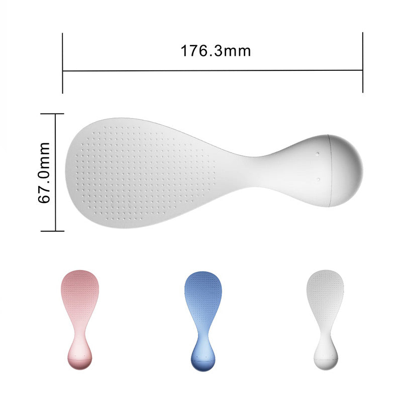 KUBOZN® Selbststehender Reislöffel im Stehaufmännchen-Design(🔥2025 Produktneuheiten-Aktion🎉)