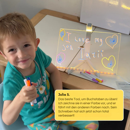 KUBOZN® LED-Zeichenbrett für Kinder
