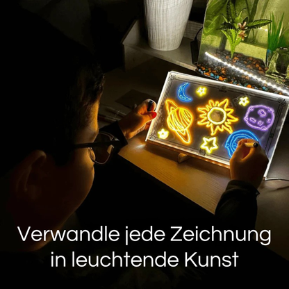 KUBOZN® LED-Zeichenbrett für Kinder