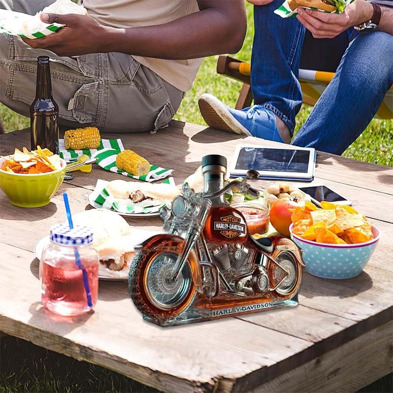 KUBOZN® Limitierte Edition - Harley Whiskyflasche