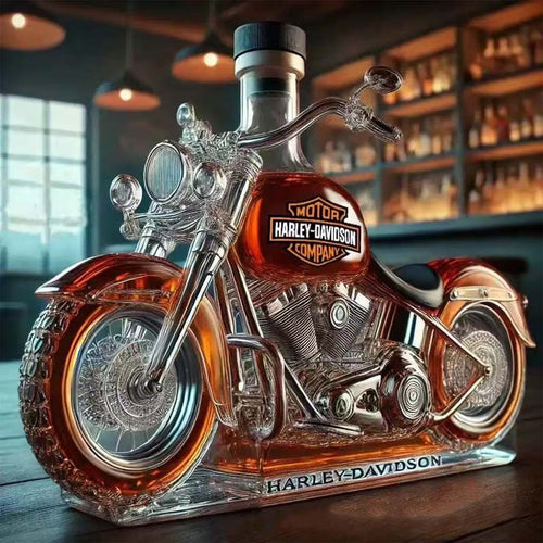 KUBOZN® Limitierte Edition - Harley Whiskyflasche