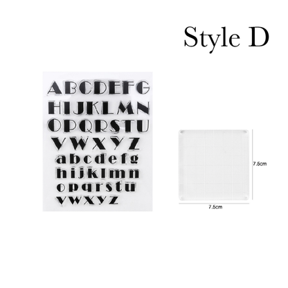 PROMAXCake Alphabet Fondant Stamp Set