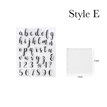 PROMAXCake Alphabet Fondant Stamp Set