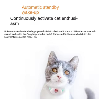 KUBOZN® Intelligent Infrared Laser Cat Collar with Interactive Toys