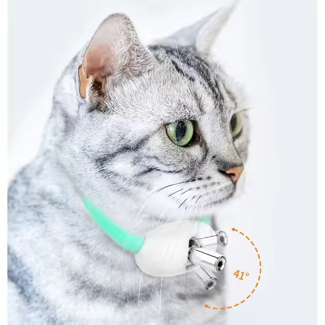 KUBOZN® Intelligent Infrared Laser Cat Collar with Interactive Toys