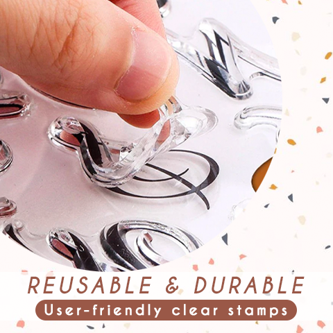 PROMAXCake Alphabet Fondant Stamp Set