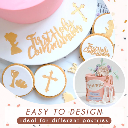 PROMAXCake Alphabet Fondant Stamp Set