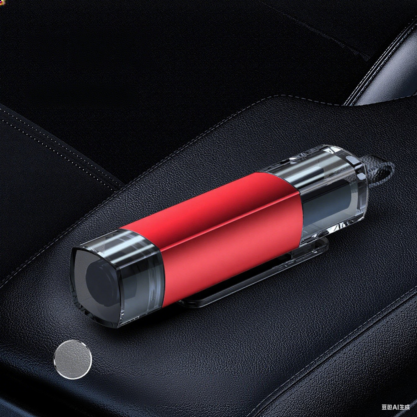 🚨KUBOZN® Auto-Notfallhammer mit Gurtschneider | Wolfram-Spitze für Verbundglas | Kompakt (96mm) | Lebensrettend bei Unfällen (Überschlag/Wasser) | Deutsche Qualität