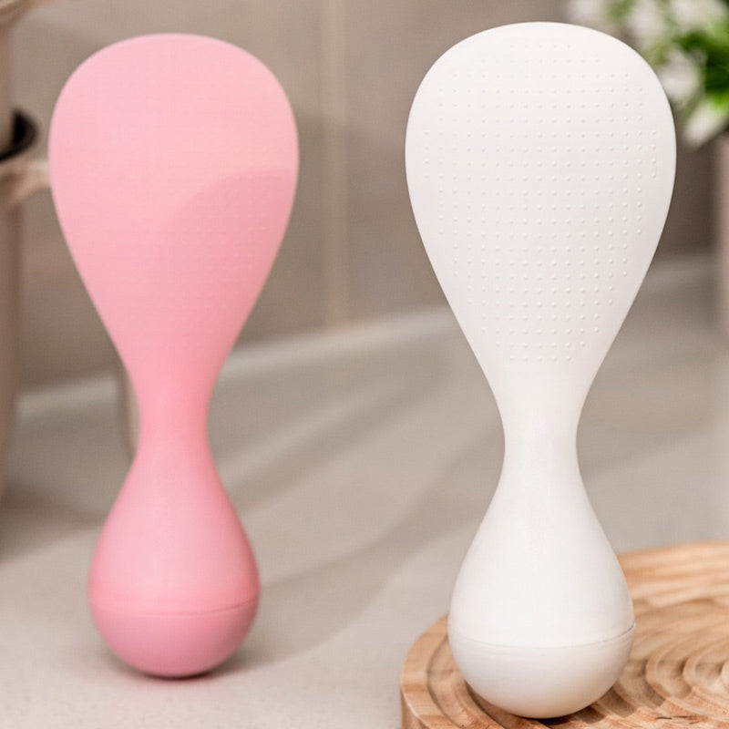 KUBOZN® Selbststehender Reislöffel im Stehaufmännchen-Design(🔥2025 Produktneuheiten-Aktion🎉)