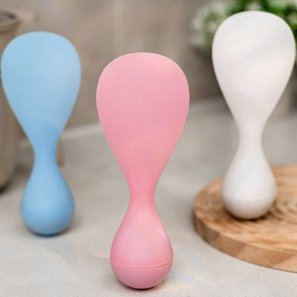 KUBOZN® Selbststehender Reislöffel im Stehaufmännchen-Design(🔥2025 Produktneuheiten-Aktion🎉)